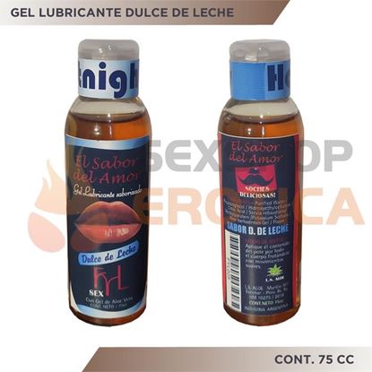 Gel sabor dulce de leche 75cc